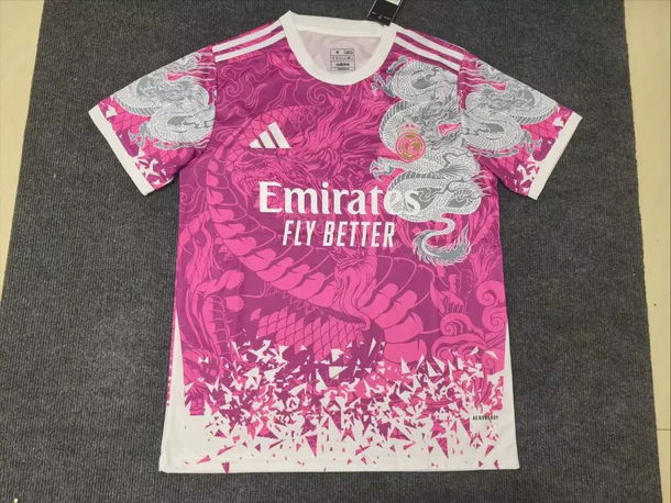 Real Madrid Maillot Rose Dragon 2025 2026