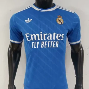Real Madrid Maillot Version Match Third Bleu 2025 - 2026