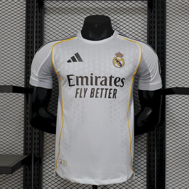 Real Madrid Maillot Version Match domicile Blanc 2025-2026 Real Madrid Maillot Version Match domicile Blanc 2025-2026