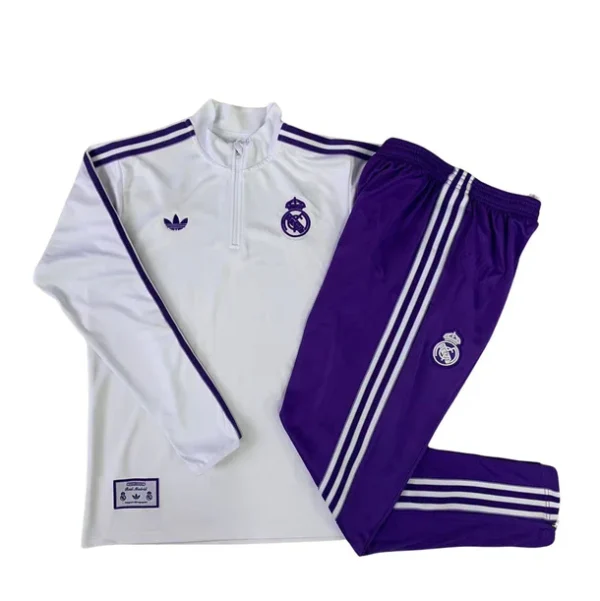 Real Madrid Survêtement Blanc 2025-2026