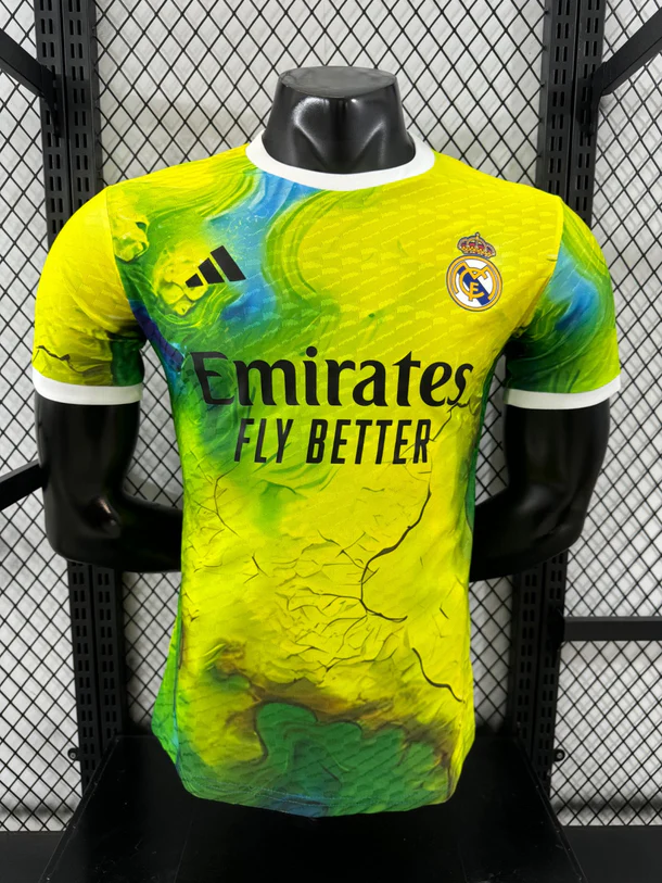 Real Madrid Maillot Version Match jaune 2025 - 2026
