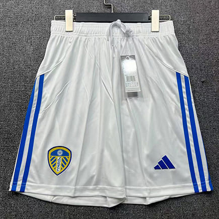 Short Leeds United Domicile 2025 2026 -Blanc