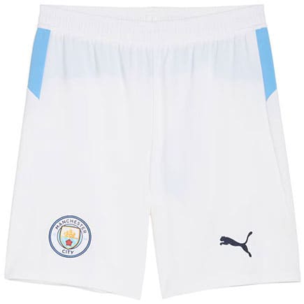 Short Manchester City Domicile 2025 2026 -Blanc Bleu