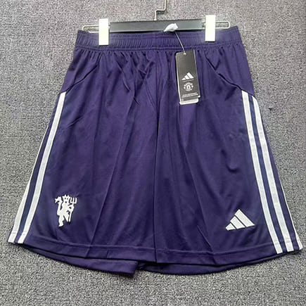 Short Manchester United Extérieur 2025 2026 -Bleu