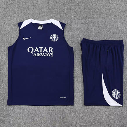 Debardeur Inter Milan+Short 2025 2026 -Bleu