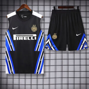 Debardeur Inter Milan+Short 2025 2026 -Noir Bleu