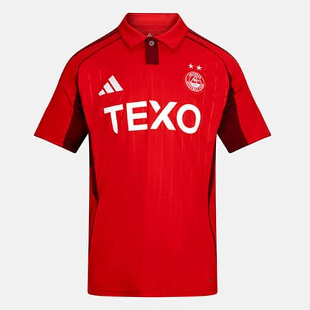 Maillot Aberdeen Domicile 2025 2026 -Rouge Maillot Aberdeen Domicile 2025 2026 -Rouge