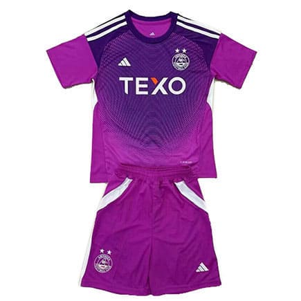 Maillot Aberdeen Gardien 2025 2026 Enfant -Violet