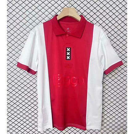 Maillot Ajax 125 Ans 2025 -Rouge Blanc Maillot Ajax 125 Ans 2025 -Rouge Blanc
