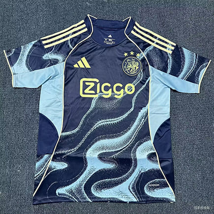 Maillot Ajax Extérieur 2025 2026 -Bleu