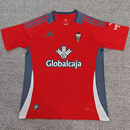 Maillot Albacete Extérieur 2025 2026 -Rouge Gris Maillot Albacete Extérieur 2025 2026 -Rouge Gris