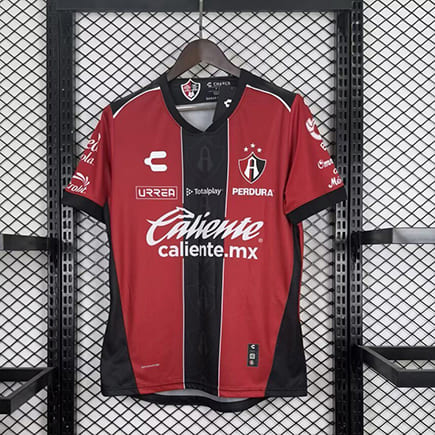 Maillot Atlas FC Domicile 2025 2026 -Rouge Noir Maillot Atlas FC Domicile 2025 2026 -Rouge Noir