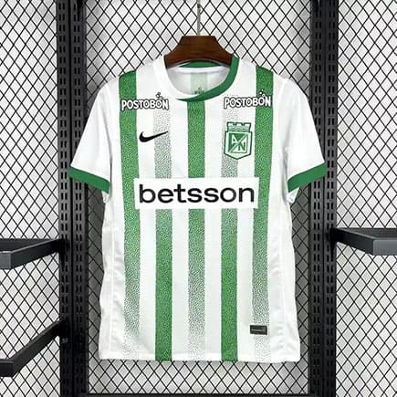 Maillot Atletico Nacional Domicile 2025 2026 -Blanc Vert