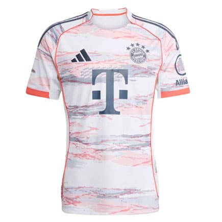 Maillot Bayern Munich Extérieur 2025 2026 -Blanc Rose
