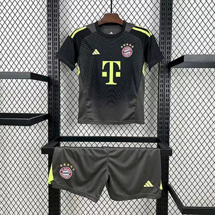 Maillot Bayern Munich Gardien 2025 2026 Enfant -Noir