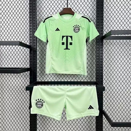 Maillot Bayern Munich Gardien 2025 2026 Enfant -Vert