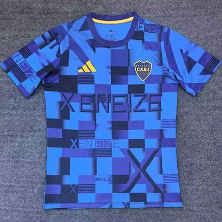 Maillot Boca Juniors Pré-Match 2025 2026 -Bleu Maillot Boca Juniors Pré-Match 2025 2026 -Bleu