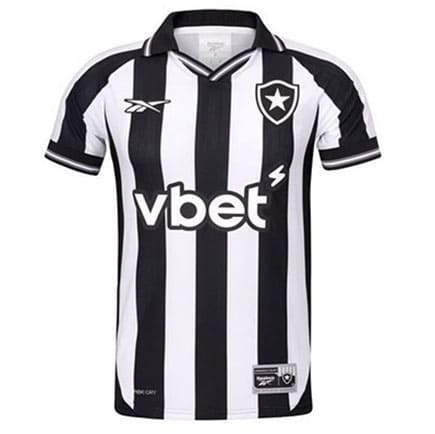 Maillot Botafogo Domicile 2025 2026 -Noir Blanc
