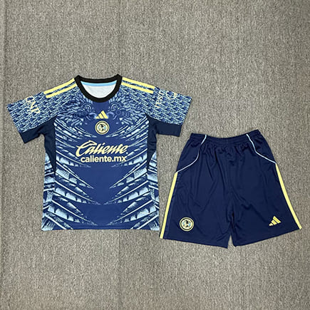 Maillot Club América Extérieur 2025 2026 Enfant -Bleu Maillot Club América Extérieur 2025 2026 Enfant -Bleu