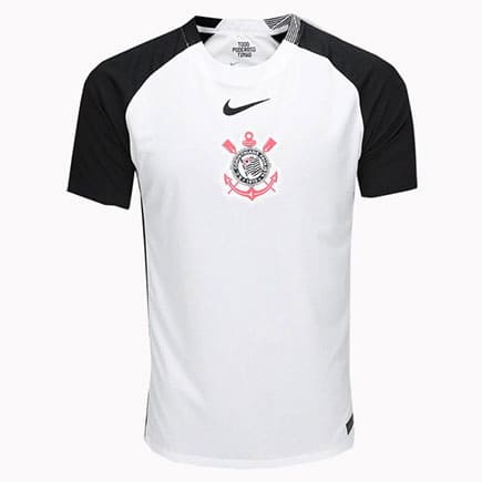 Maillot Corinthians Domicile 2025 2026 Blanc Noir