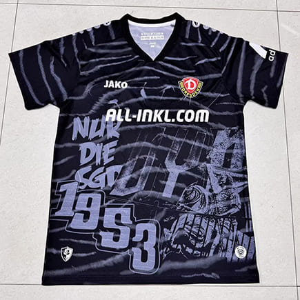 Maillot Dynamo Dresden Extérieur 2025 2026 -Noir Maillot Dynamo Dresden Extérieur 2025 2026 -Noir
