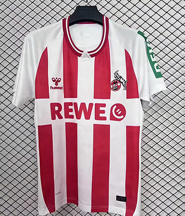 Maillot FC Cologne Domicile 2025 2026 -Rouge Blanc