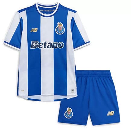 Maillot FC Porto Domicile 2025 2026 Enfant -Blanc Bleu
