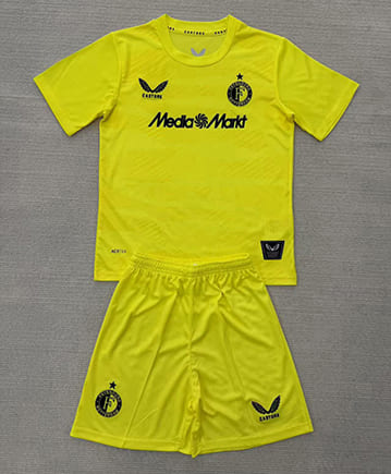 Maillot Feyenoord Gardien 2025 2026 Enfant -Jaune