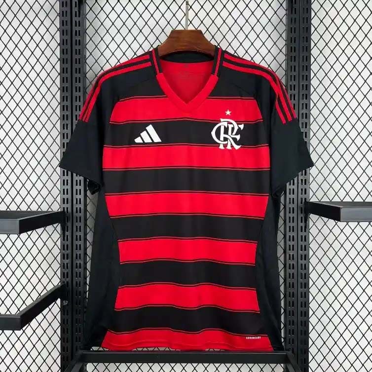 Maillot Flamengo Domicile 2025 2026 Rouge Noir