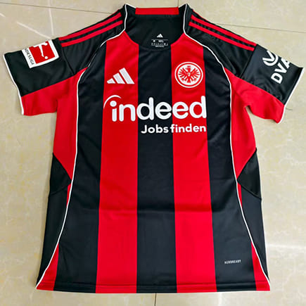 Maillot Francfort Domicile 2025 2026 -Rouge Noir