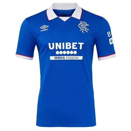 Maillot Glasgow Rangers Domicile 2025 2026 -Bleu