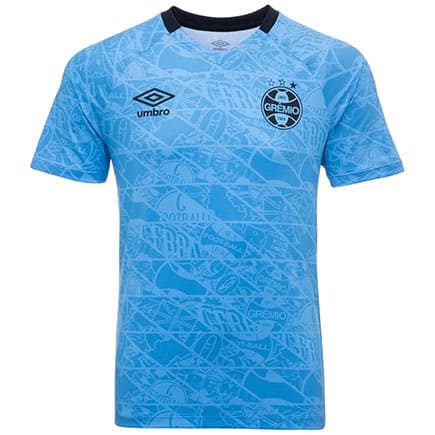 Maillot Gremio Pré-Match 2025 2026 Bleu