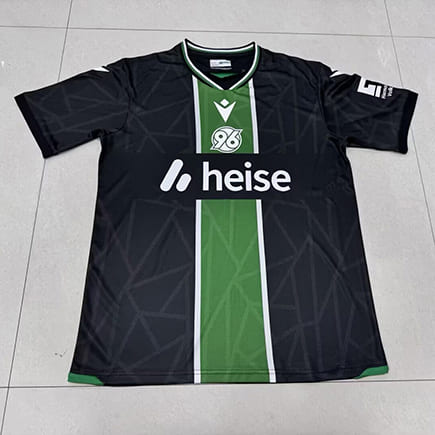 Maillot Hannover 96 Extérieur 2025 2026 -Noir Vert