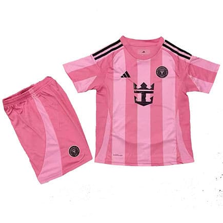 Maillot Inter Miami Domicile 2025 2026 Enfant -Rose