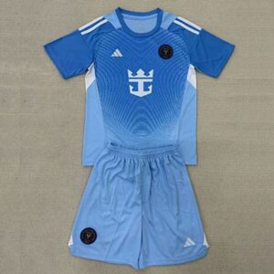 Maillot Inter Miami Gardien 2025 2026 Enfant -Bleu