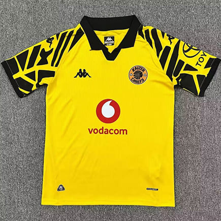 Maillot Kaizer Chiefs Domicile 2025 2026 -Jaune Noir Maillot Kaizer Chiefs Domicile 2025 2026 -Jaune Noir