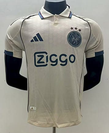Maillot Match Ajax Third 2025 2026 -Beige