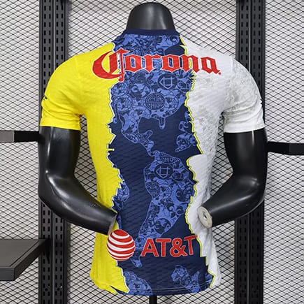 Maillot Match Club América Édition-Spéciale 2025 2026 -Blanc Bleu
