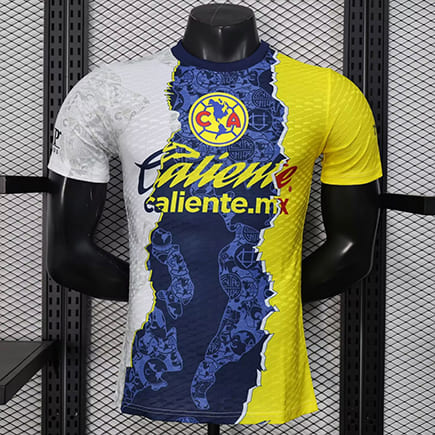 Maillot Match Club América Édition-Spéciale 2025 2026 -Blanc Bleu