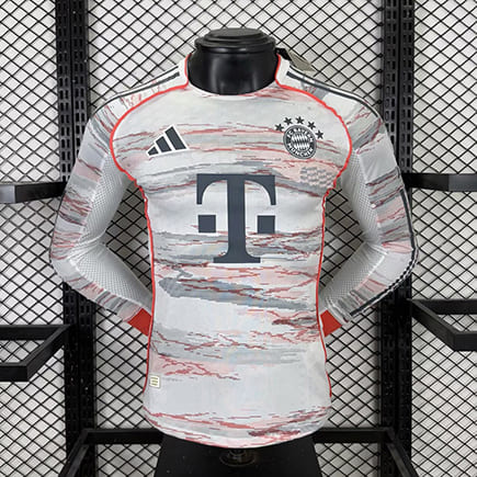 Maillot Match Manches Longues Bayern Munich Extérieur 2025 2026