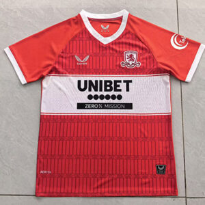 Maillot Middlesbrough Domicile 2025 2026 -Rouge Blanc