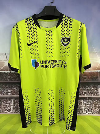 Maillot Portsmouth Third 2025 2026 -Jaune