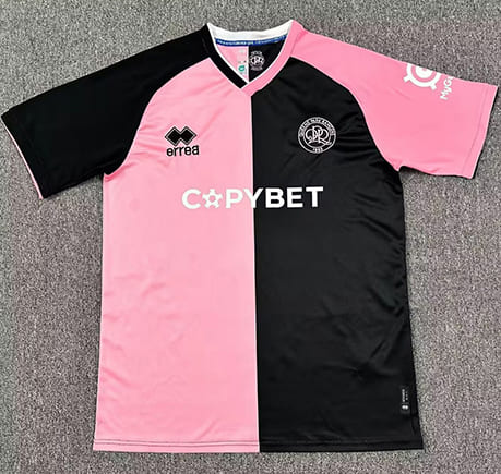 Maillot Queens Park Rangers Extérieur 2025 2026 -Rose Noir