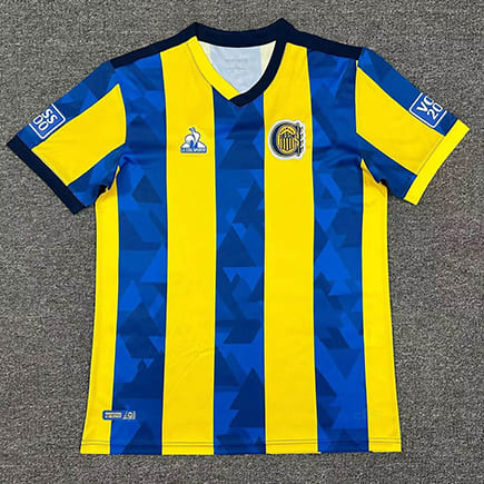 Maillot Rosario Central Domicile 2025 2026 -Jaune Bleu Maillot Rosario Central Domicile 2025 2026 -Jaune Bleu