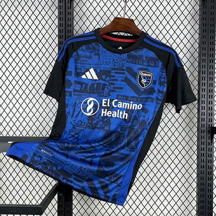 Maillot San Jose Earthquakes Domicile 2025 2026 -Bleu Maillot San Jose Earthquakes Domicile 2025 2026 -Bleu