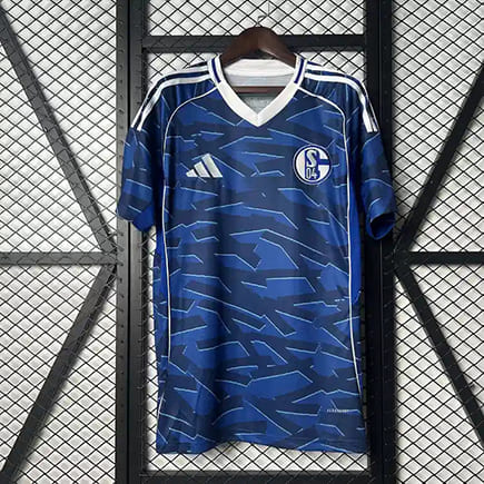 Maillot Schalke 04 Domicile 2025 2026 -Bleu Maillot Schalke 04 Domicile 2025 2026 -Bleu