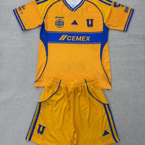 Maillot Tigres Domicile 2025 2026 Enfant -Jaune Bleu