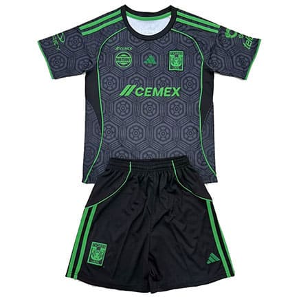 Maillot Tigres Third 2025 2026 Enfant -Noir
