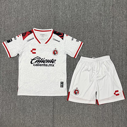 Maillot Tijuana Extérieur 2025 2026 Enfant -Blanc Maillot Tijuana Extérieur 2025 2026 Enfant -Blanc