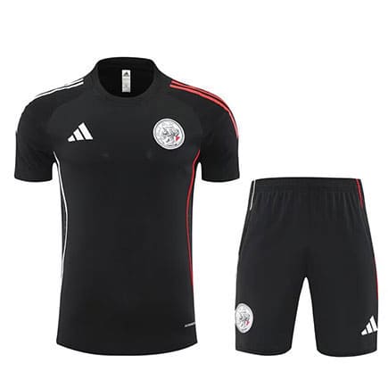 Maillot Training Ajax+Short 2025 2026 -Noir